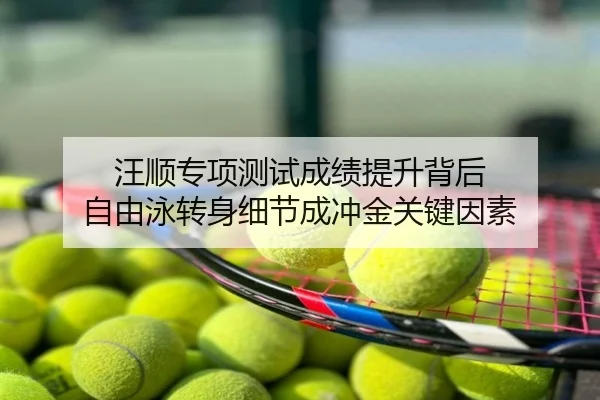 汪顺专项测试成绩提升背后 自由泳转身细节成冲金关键因素